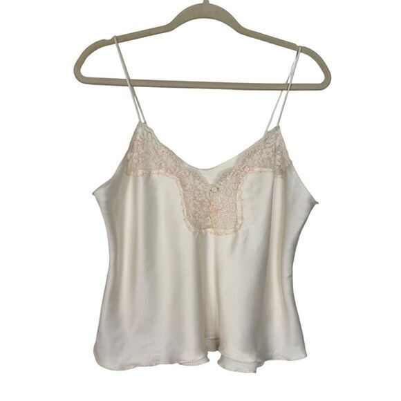 Vintage rare Victoria’s Secret pink floral print cami top
